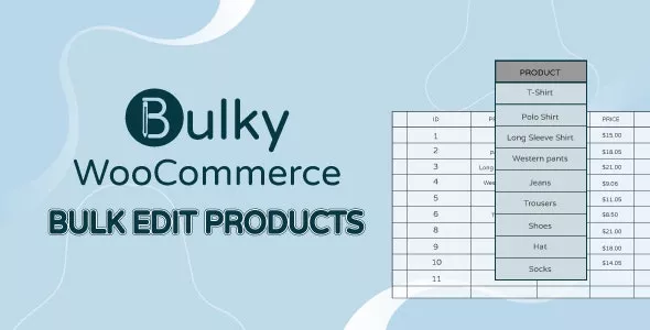 Bulky - WooCommerce Bulk Edit Products, Orders, Coupons