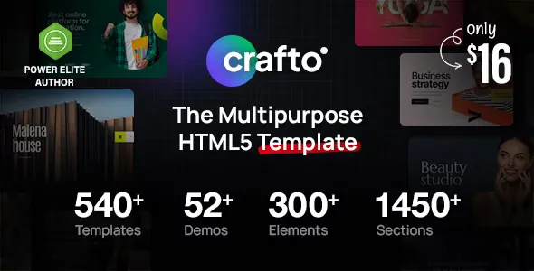 Crafto v2.0 - The Multipurpose HTML5 Template