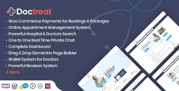 Doctreat v1.6.2 - Doctors Directory WordPress Theme