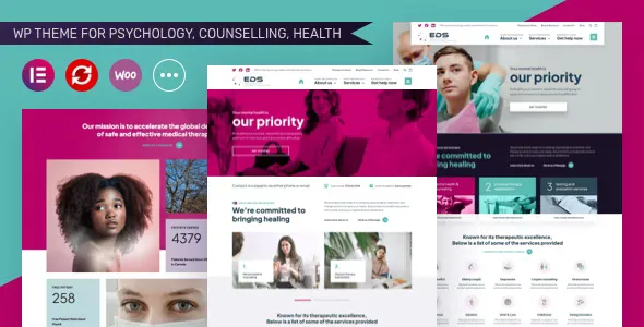 EDS v1.0.1 - WordPress Theme for Psychology, Counselling & Health