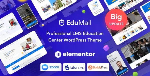 EduMall v4.0 - Professional LMS Education Center WordPress Theme