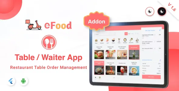 eFood - Table/Waiter App v1.6