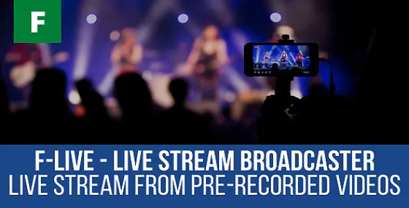 F-Live v1.1.1 - Live Stream Broadcaster Plugin for WordPress