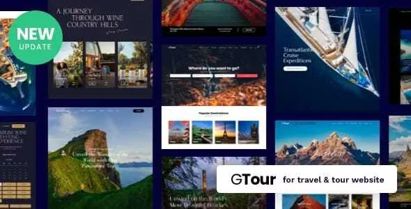 Grand Tour v5.5.1 - Travel Agency WordPress