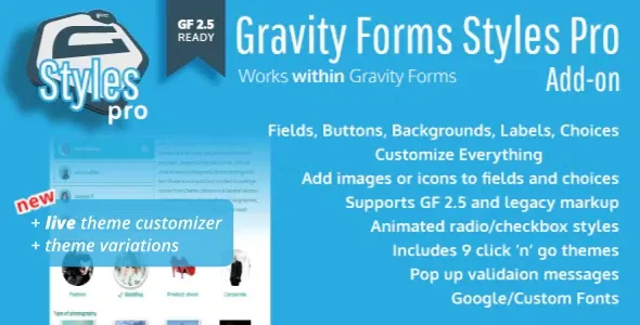 Gravity Forms Styles Pro Add-on v3.1.4