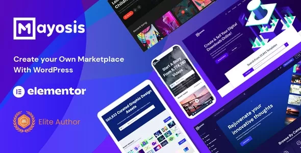 Mayosis v5.0 - Digital Marketplace WordPress Theme