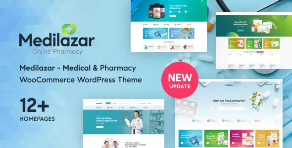 Medilazar v1.2.6 - Pharmacy Medical WooCommerce WordPress Theme