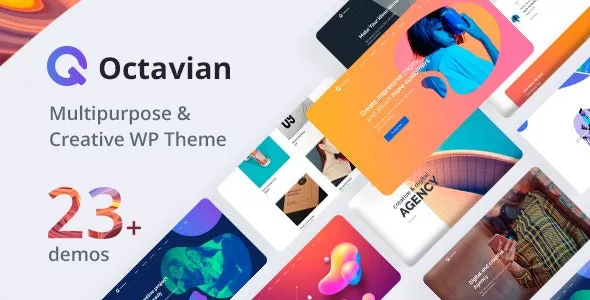 Octavian v1.20 - Creative Multipurpose WordPress Theme