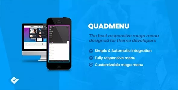 QuadMenu Pro v3.1.0 - Themes Developer Mega Menu