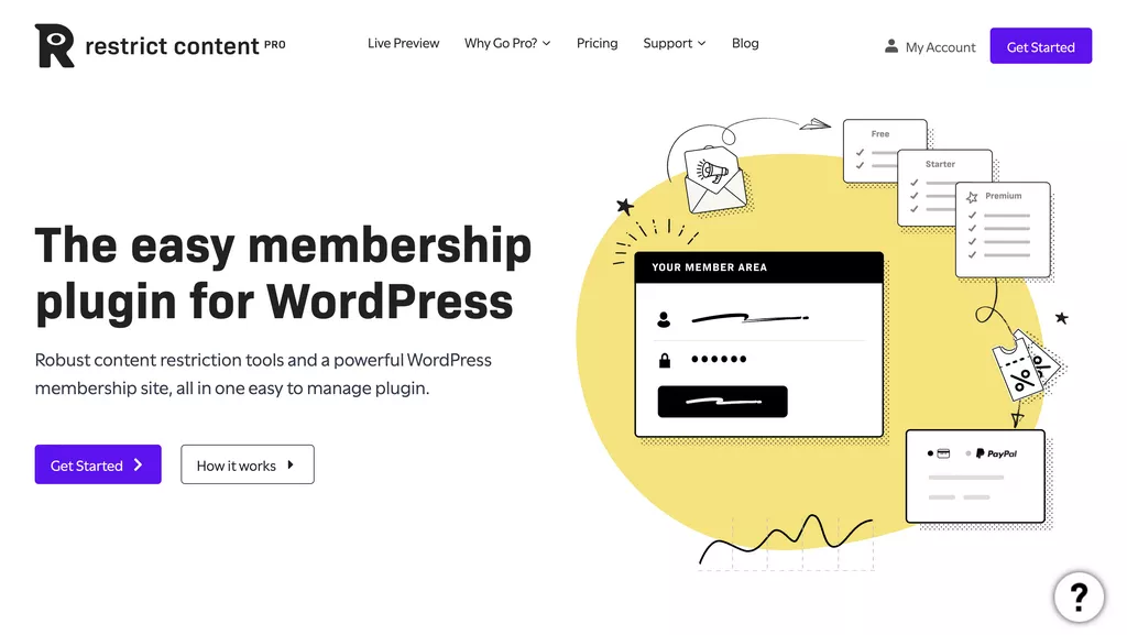 Restrict Content Pro v3.5.42 - Membership WordPress Plugin