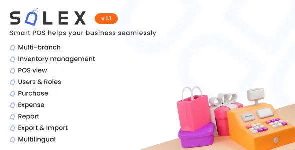 SaleX v1.1 - POS with Inventory Management