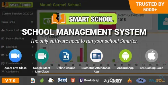 Smart School v7.0.1 - School Management System