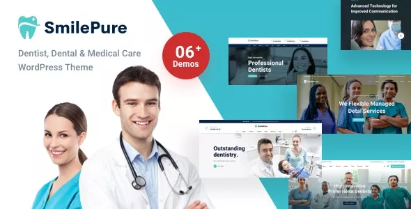 SmilePure v1.5.7 - Dental & Medical Care WordPress Theme
