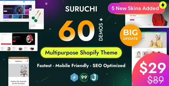 Suruchi v7.0.0 - Multipurpose Shopify Theme OS 2.0 - RTL Support