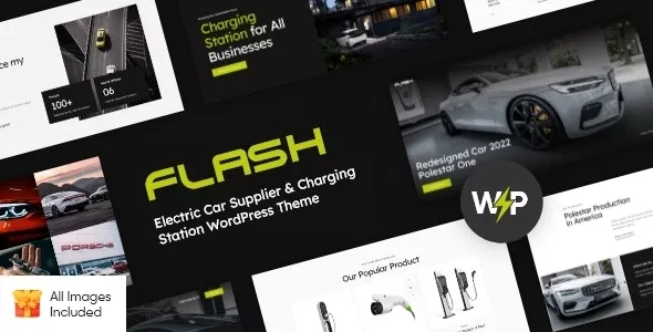 The Flash v1.12 - Electric Car Supplier & Charging Station WordPress Theme