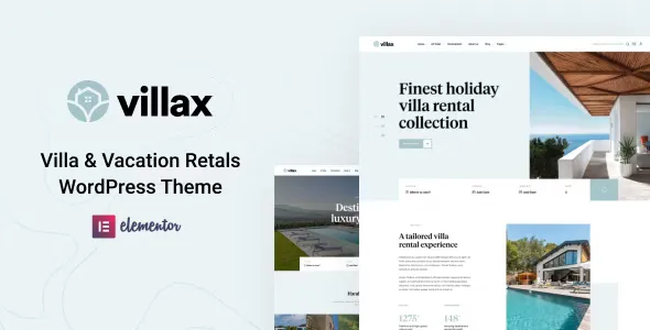 Villax v1.1.5 - Villa & Vacation Rentals WordPress Theme