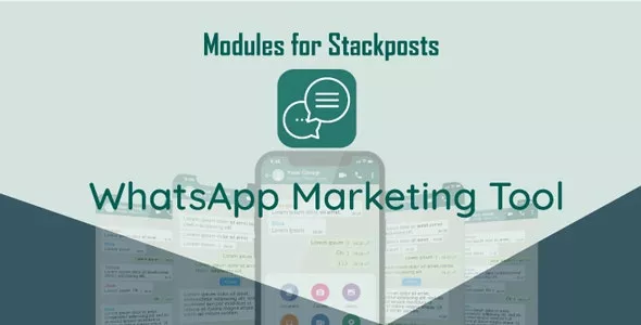 Whatsapp Marketing Tool Module for Stackposts v3.0