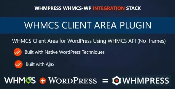 WHMCS Client Area for WordPress by WHMpress