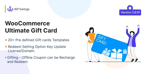 WooCommerce Ultimate Gift Card v2.8.10 - Create, Sell and Manage Gift Cards with Customized Email Templates