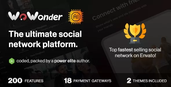 WoWonder v4.3.4 - The Ultimate PHP Social Network Platform