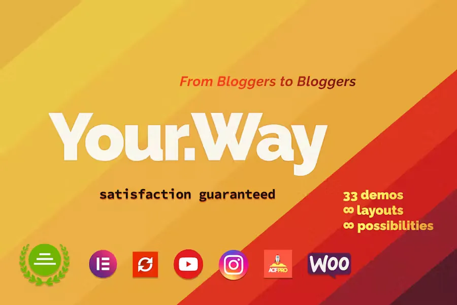 YourWay v1.2.6 - Multi-Concept Blog WordPress Theme