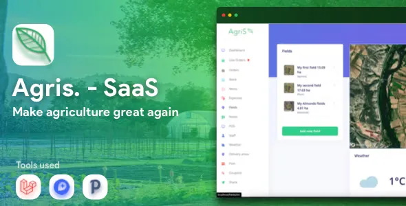 Agris v4.0.0 - SaaS Platform Script for Agriculture