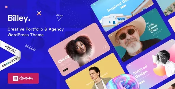 Billey - Creative Portfolio & Agency Elementor WordPress Theme