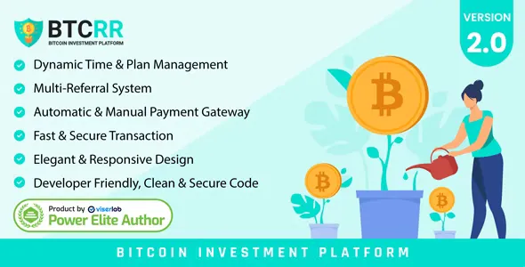 btcRR v2.0 - Bitcoin Investment Platform