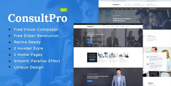 ConsultPro v3.0 - Finance and Consultancy WordPress Theme