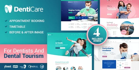 DentiCare v1.3.6 - Medical, Dentist & Dental Clinic