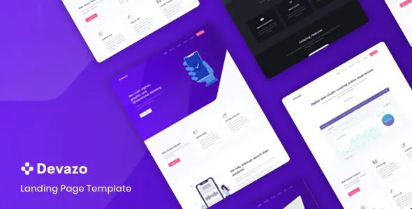 Devazo v1.1.0 - Landing Page Template