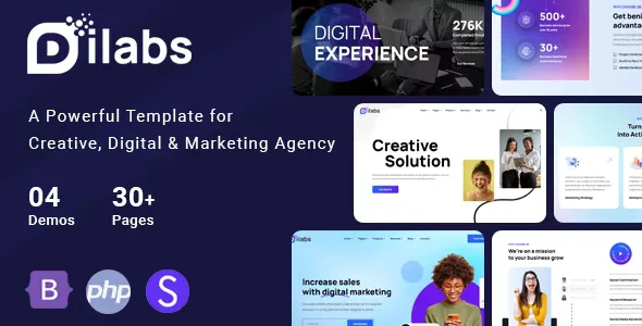 Dilabs v1.0.2 - Creative Agency Template