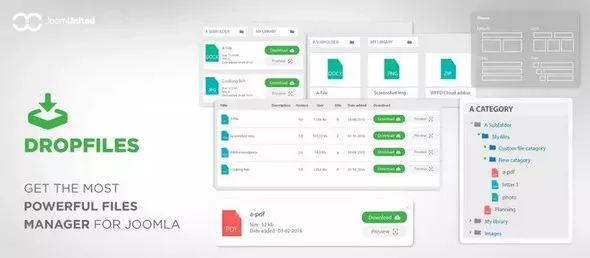 Dropfiles - Powerful File Manager for Joomla