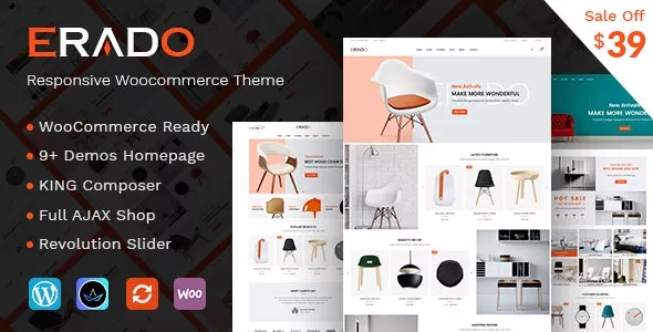 Erado v1.8 - eCommerce WordPress Theme