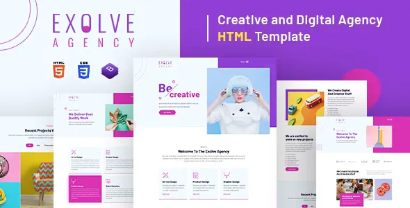 Exolve - Creative & Digital Agency HTML Template