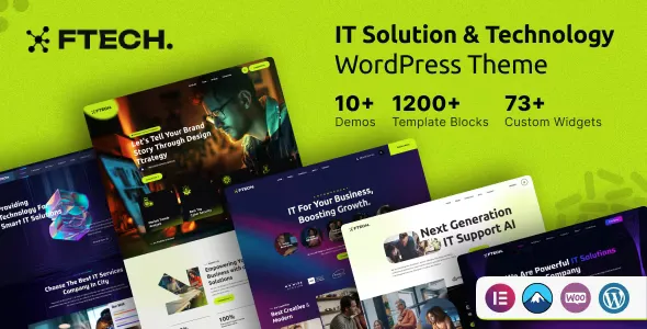 Ftech v1.0.2 - IT Solution & Technology WordPress