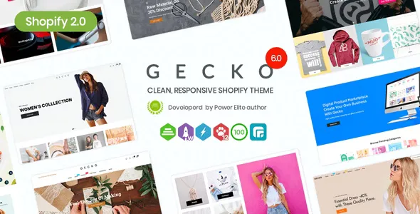 Gecko v5.7.6 - Responsive Shopify Theme - RTL Support