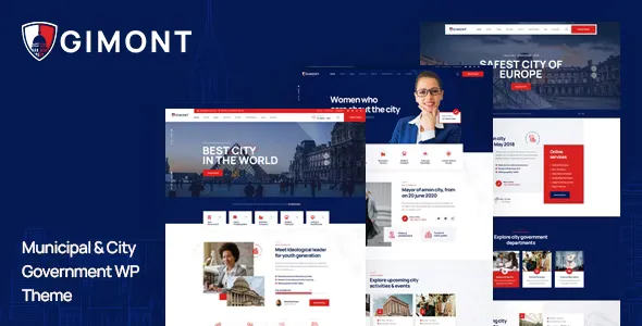 Gimont v1.1.1 - City Government WordPress Theme