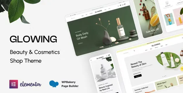 Glowing v1.3.1 - Beauty & Cosmetics Shop Theme