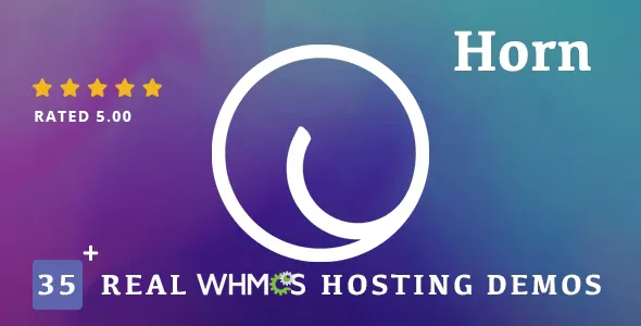 Horn v2.3 - WHMCS Dashboard Hosting Theme