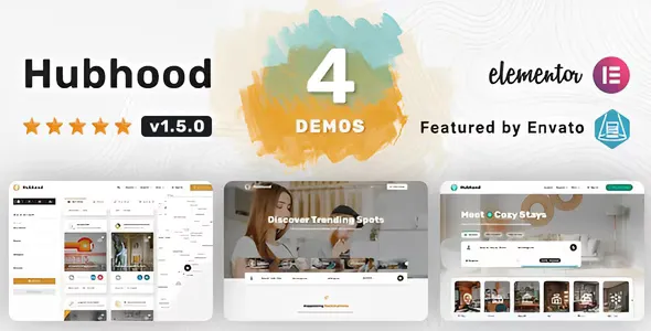 Hubhood v1.5.4.5 - Directory & Listing WordPress Theme