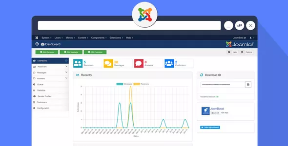 JoomSMS - Send SMS / Text Messages Campaigns via Joomla