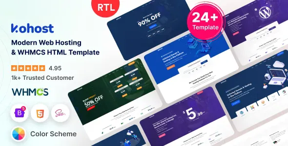 Kohost v10.0.1 - Modern Web Hosting & WHMCS Template