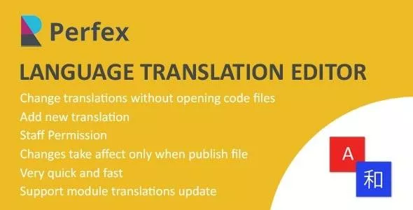 Language Translations for Perfex CRM v1.0.3