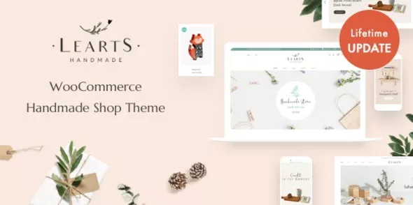 LeArts v1.8.9 - Handmade Shop WooCommerce WordPress Theme