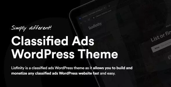 Lisfinity v1.3.9 - Classified Ads WordPress Theme