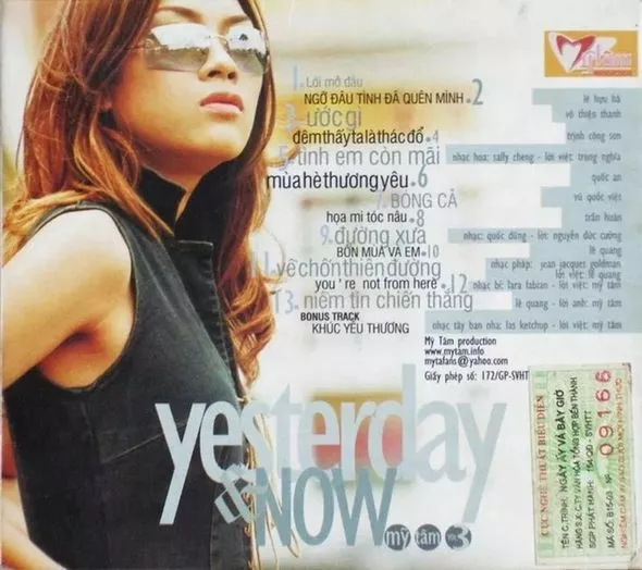 Mỹ Tâm Vol.3 - Yesterday & Now 2003