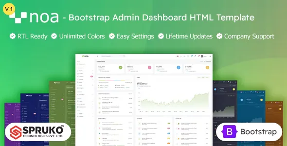 NOA - Bootstrap 5 Admin & Dashboard Template