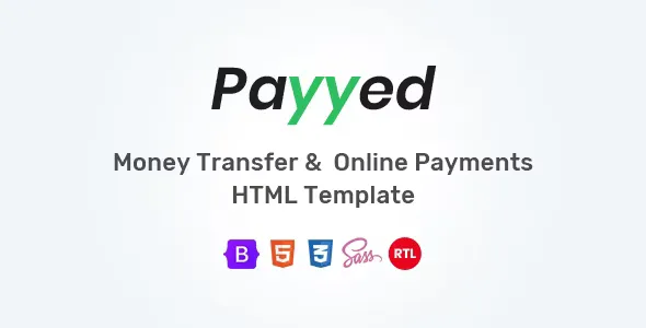 Payyed v1.1 - Money Transfer and Online Payments HTML Template