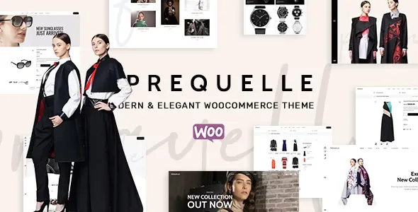 Prequelle v1.9.7 - Elegant and Modern WooCommerce Theme